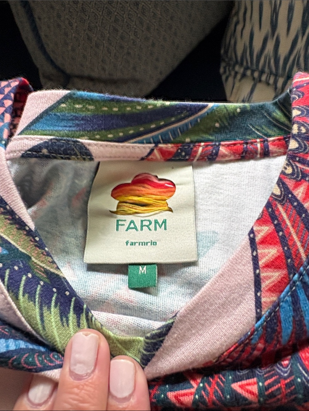 Farm Rio Parrot Print Mini Dress - Picture 2 of 5